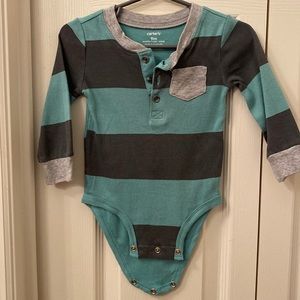 A set of 6 long sleeve shirt set (size 9months)